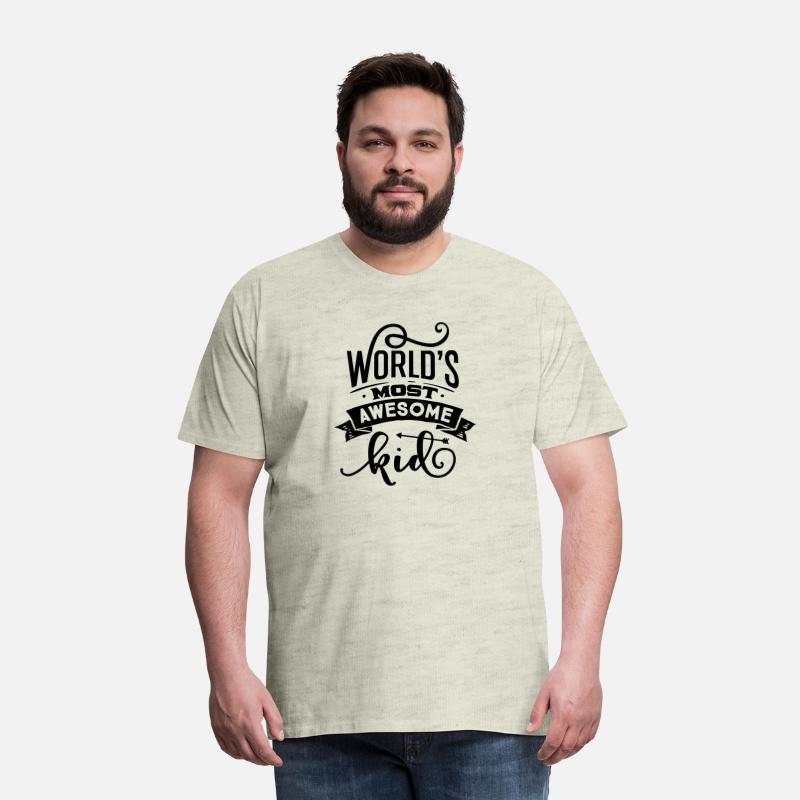World s most awesome kid tshirt design