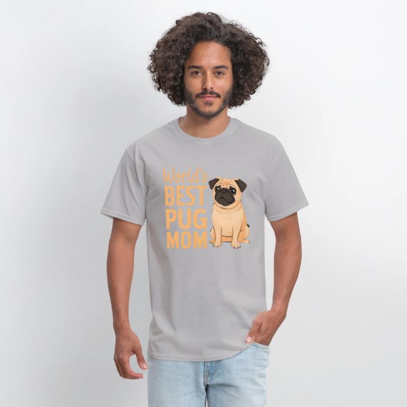 World's Best Pug Mom Cute Canine Adoration