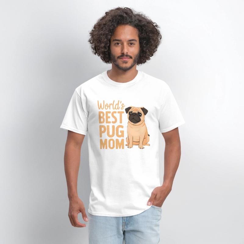 World's Best Pug Mom Cute Canine Adoration