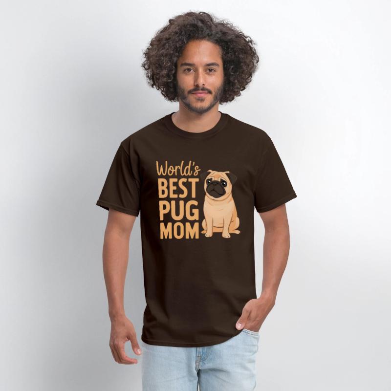 World's Best Pug Mom Cute Canine Adoration