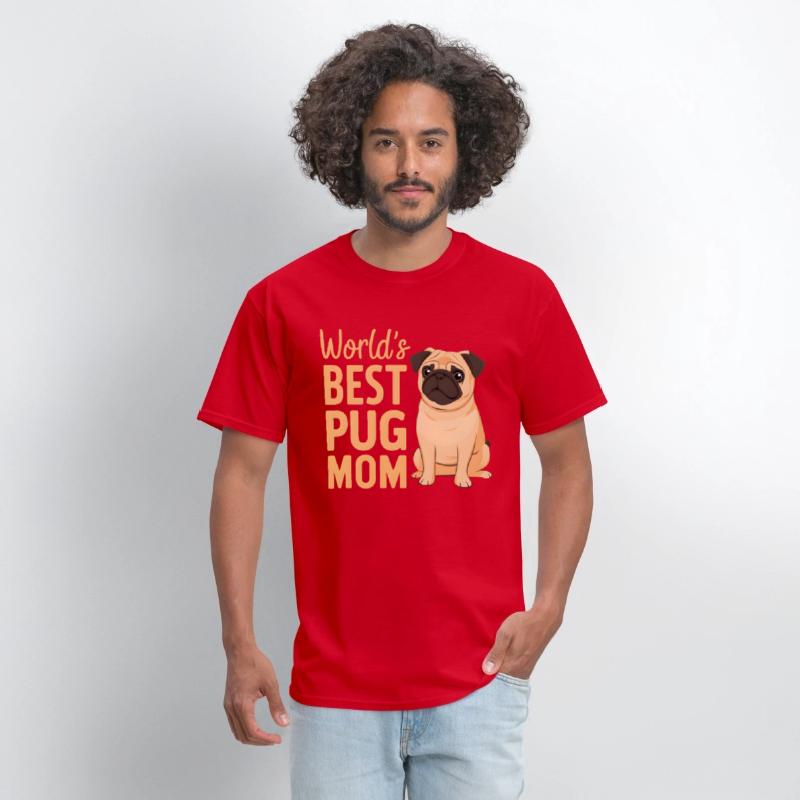 World's Best Pug Mom Cute Canine Adoration