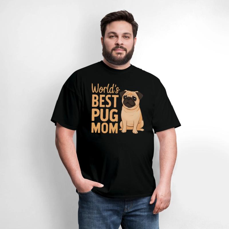 World's Best Pug Mom Cute Canine Adoration