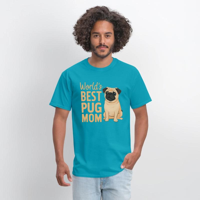 World's Best Pug Mom Cute Canine Adoration