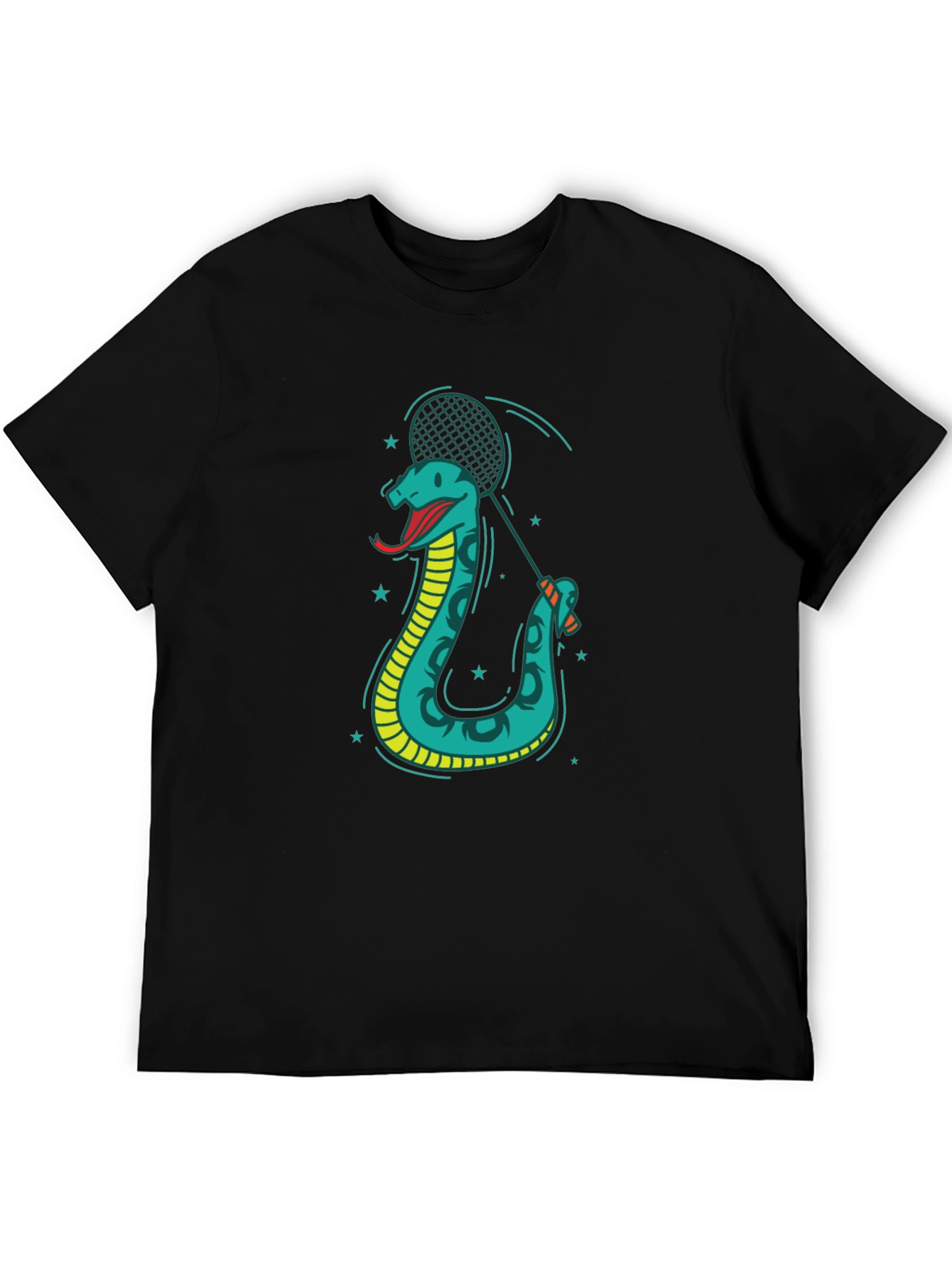 Cool Snake Badminton T-Shirt