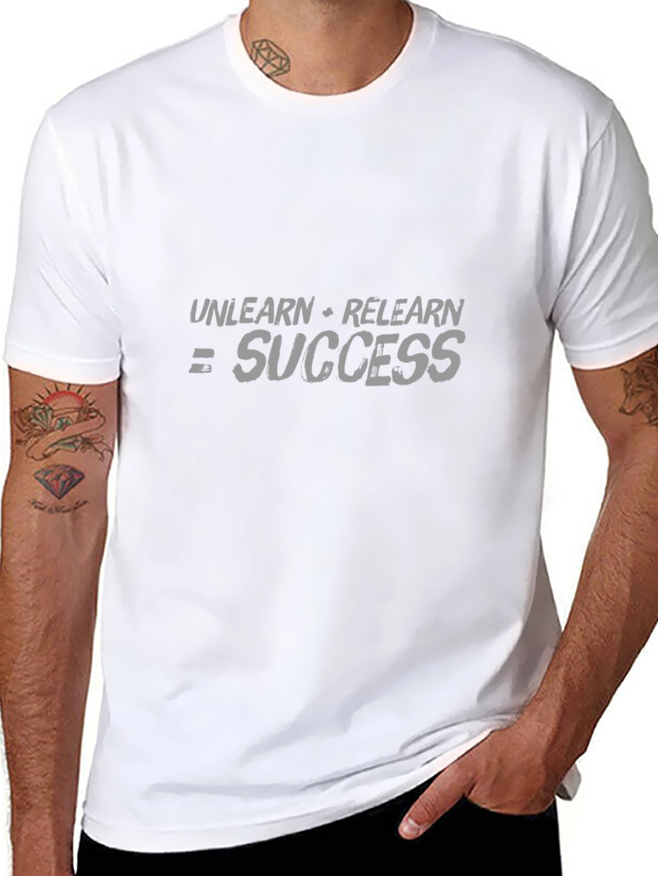 Unlearn Relearn Success T-Shirt | Motivation Tee