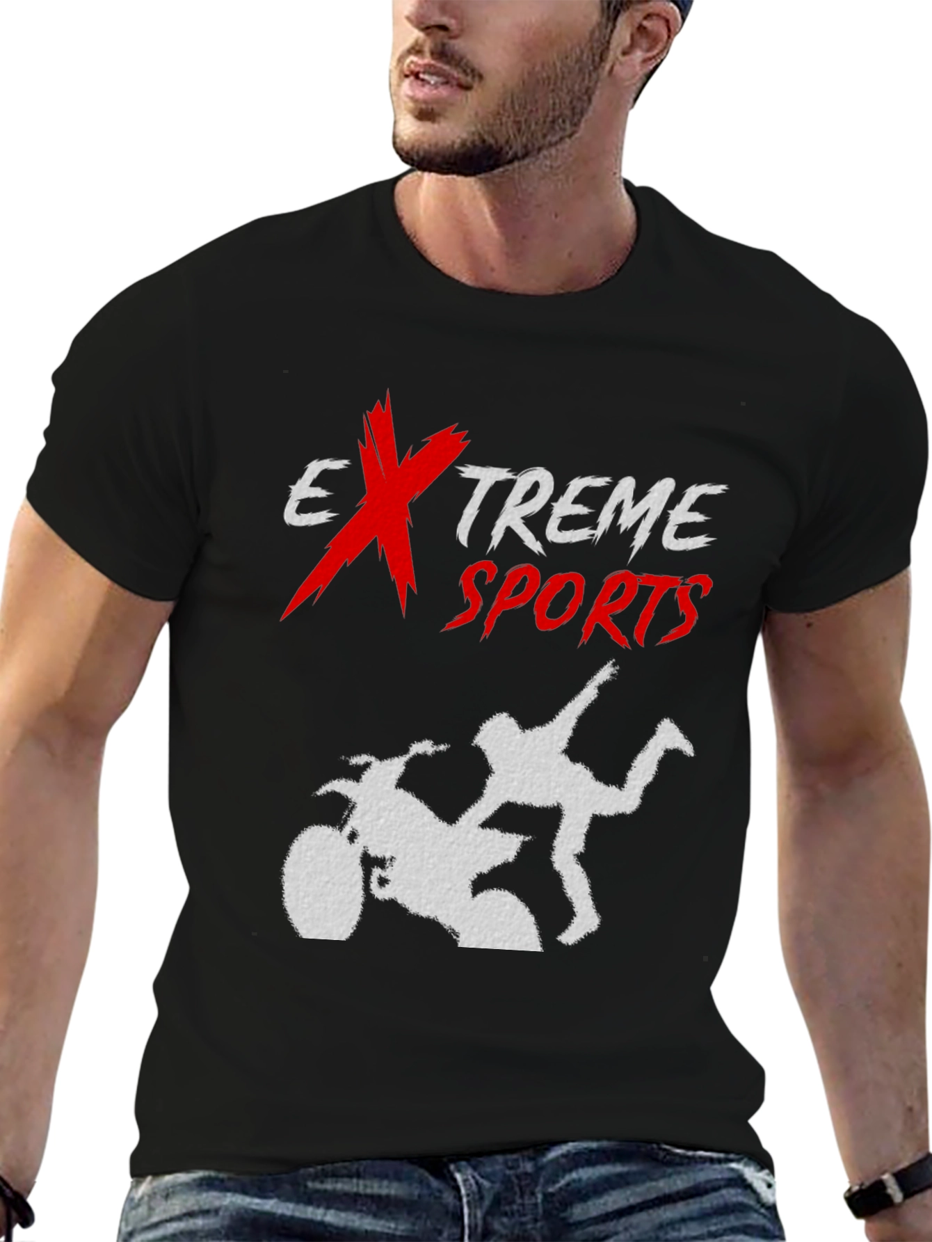 Extreme Sports Black T-Shirt