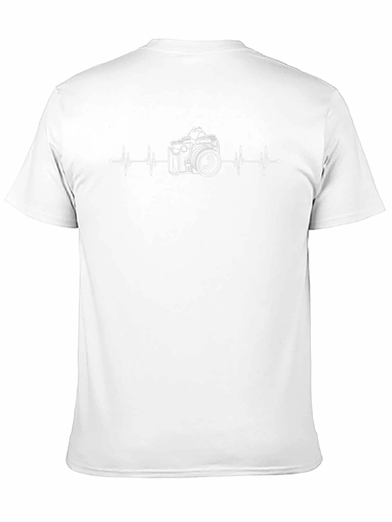 Photographer Heartbeat Graphic T-Shirt