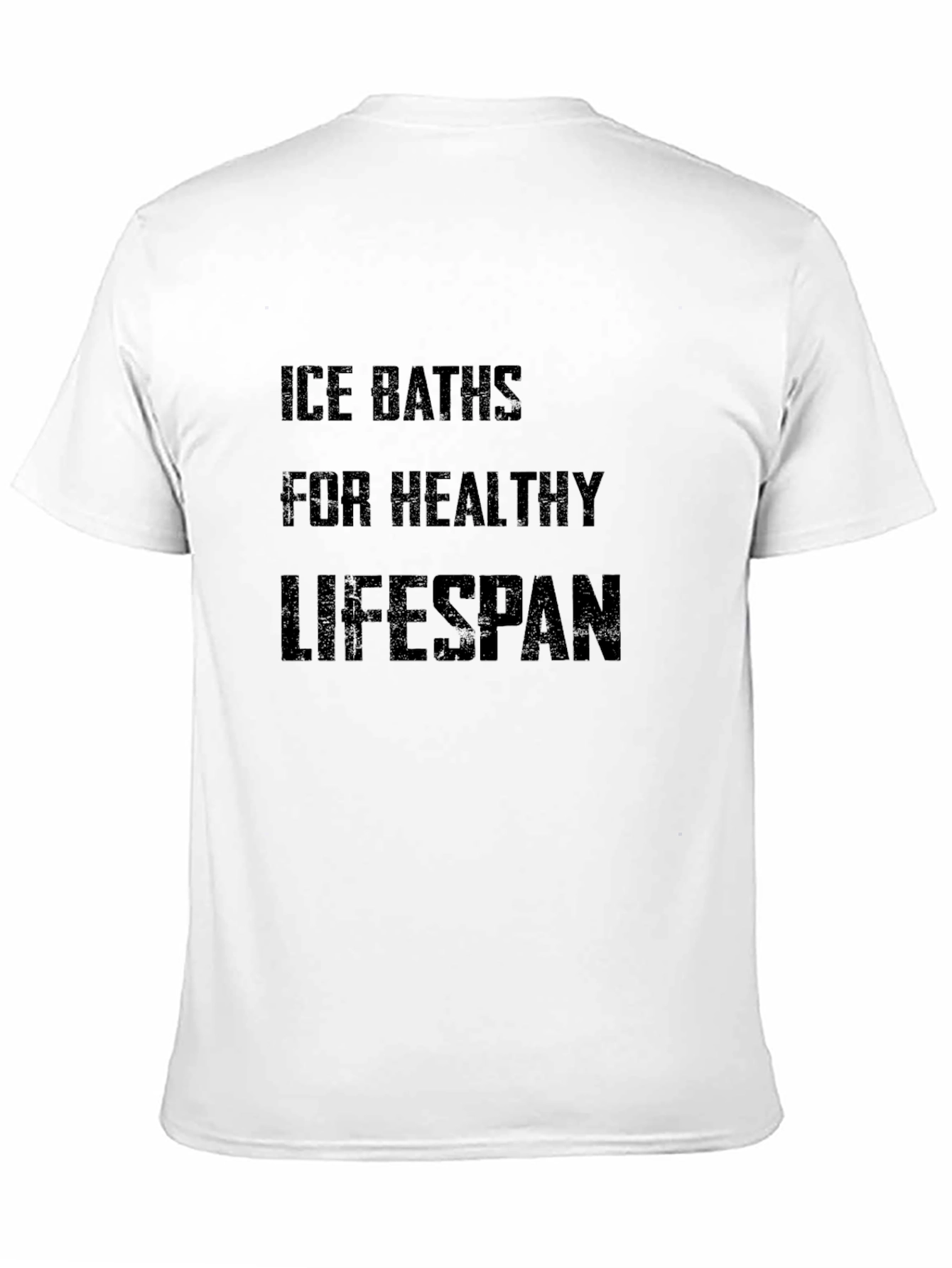 Ice Baths Healthy Lifespan Graphic T-Shirt