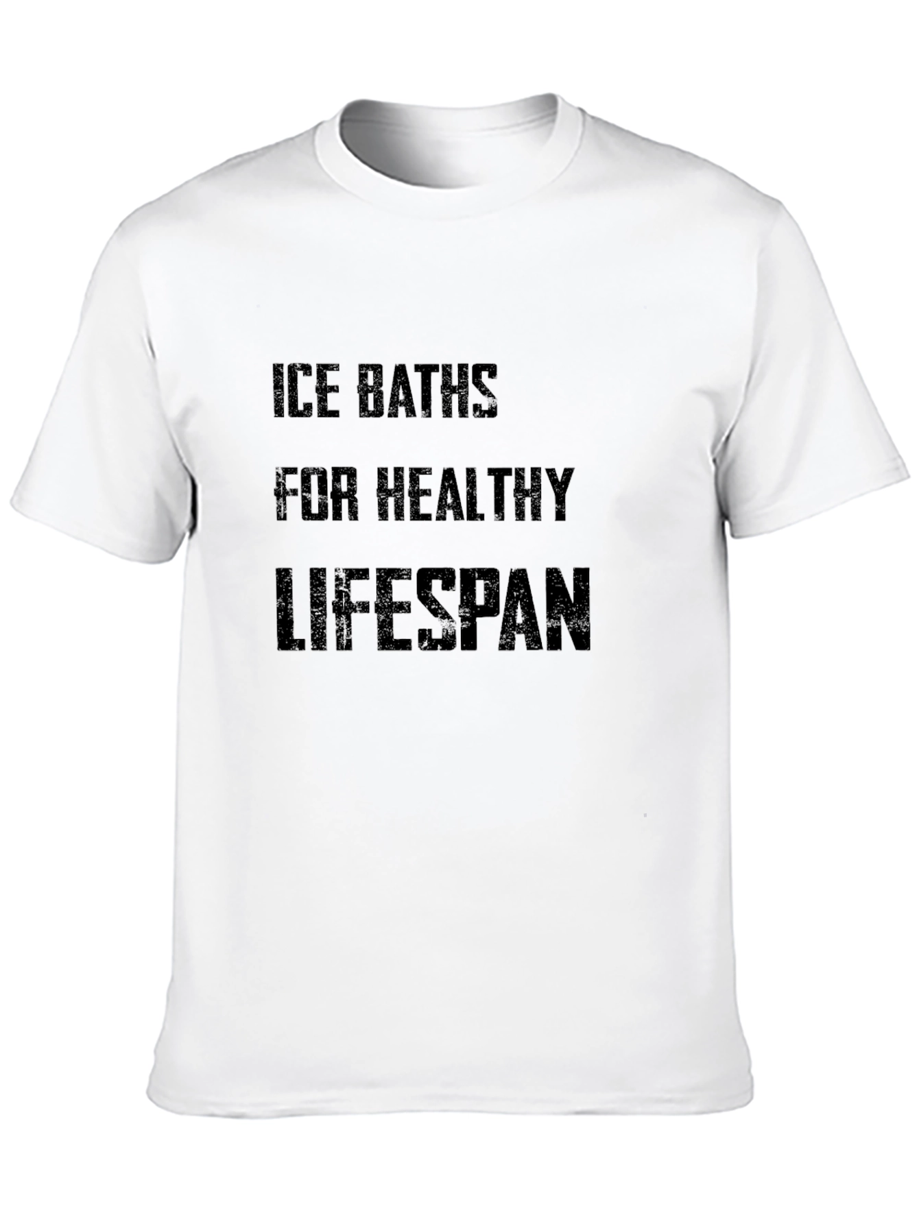 Ice Baths Healthy Lifespan Graphic T-Shirt