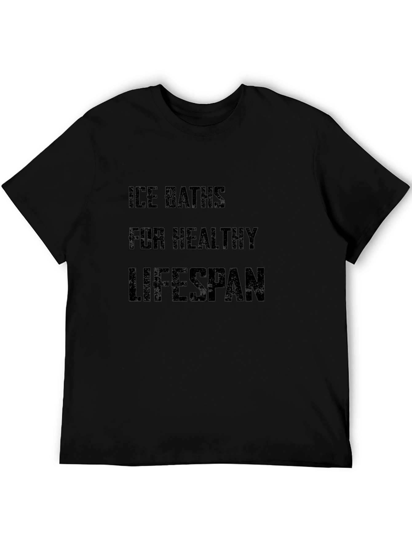 Ice Baths Healthy Lifespan Graphic T-Shirt