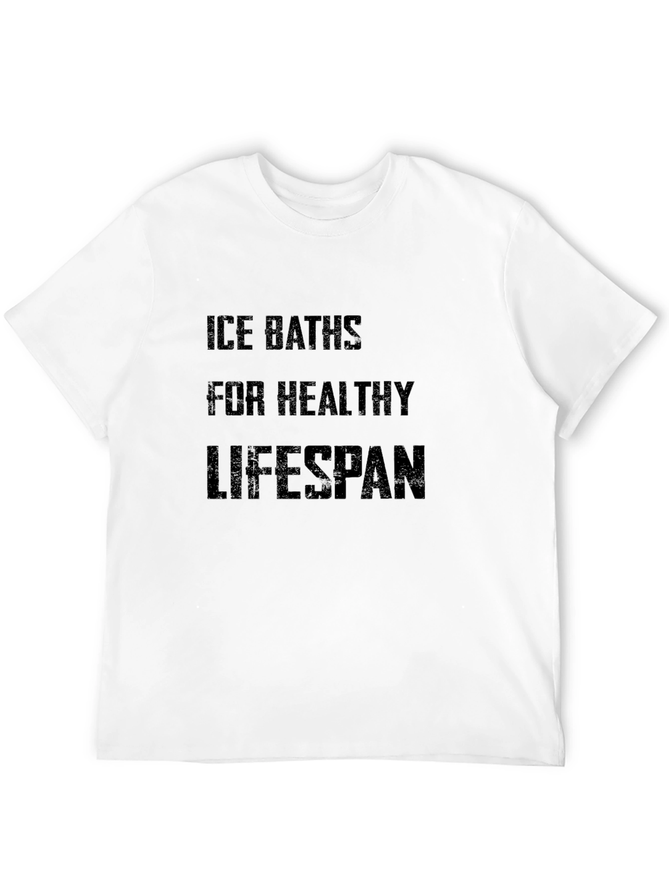 Ice Baths Healthy Lifespan Graphic T-Shirt