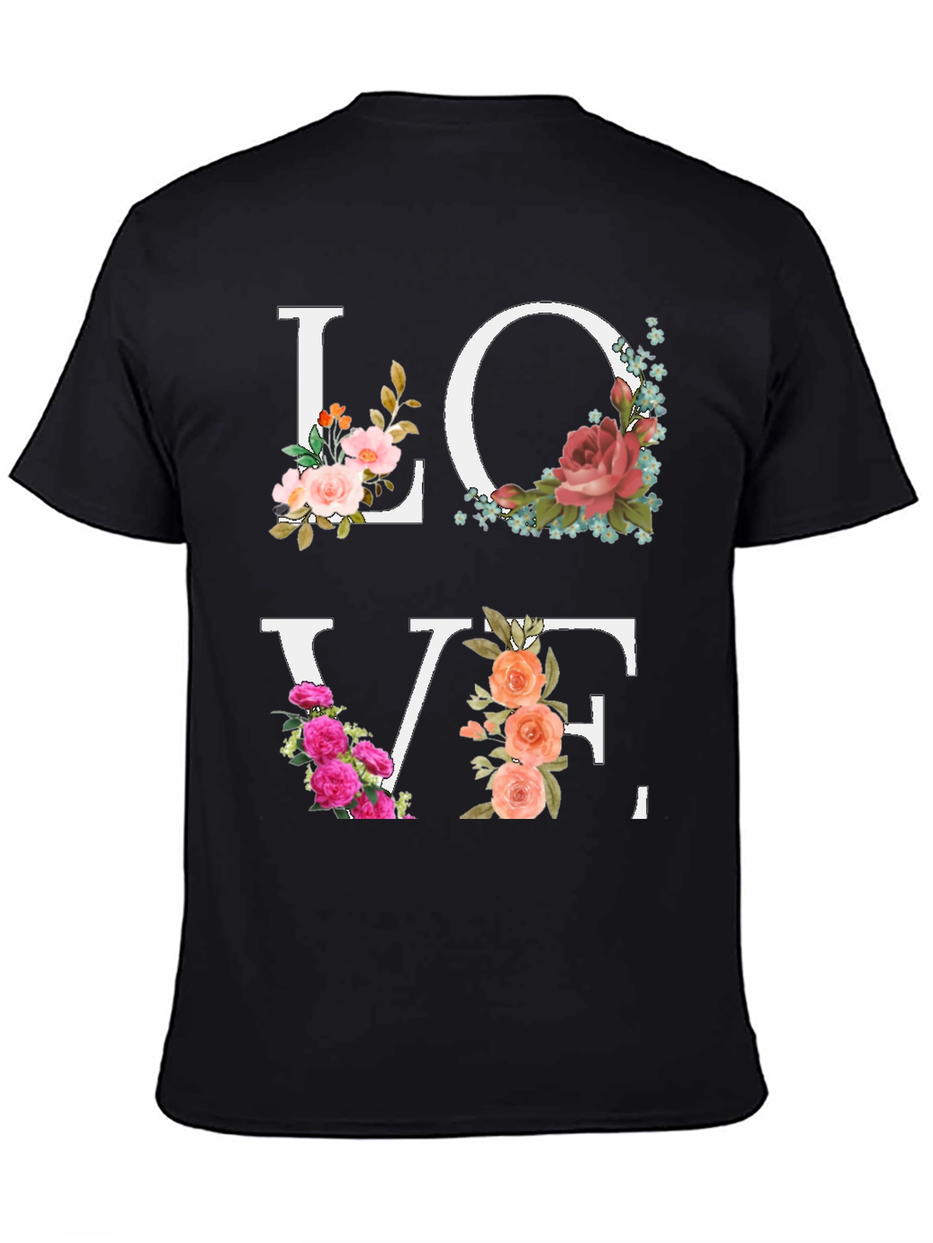 Floral Love Graphic T-Shirt