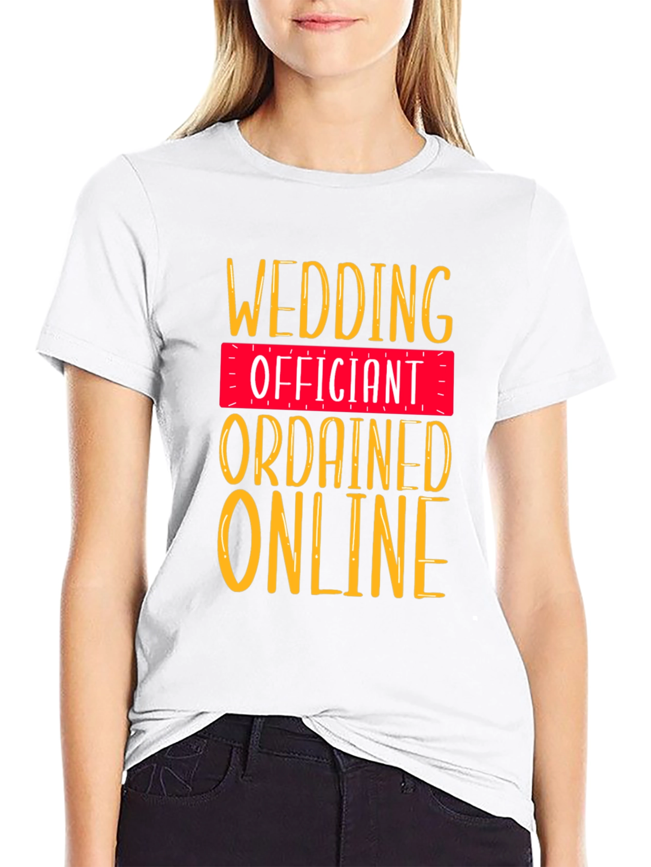 Wedding Officiant T-Shirt - Ordained Online