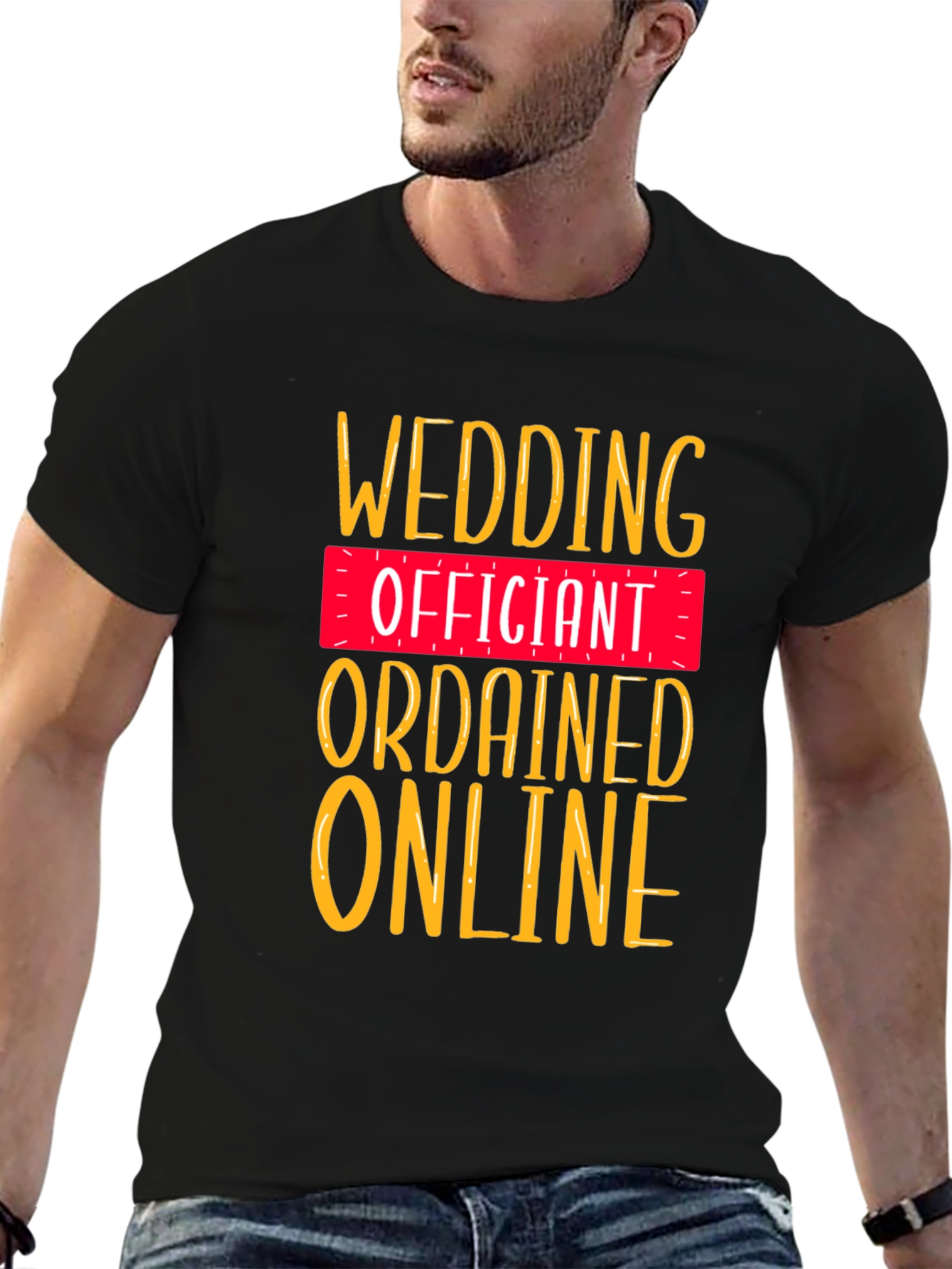Wedding Officiant T-Shirt - Ordained Online