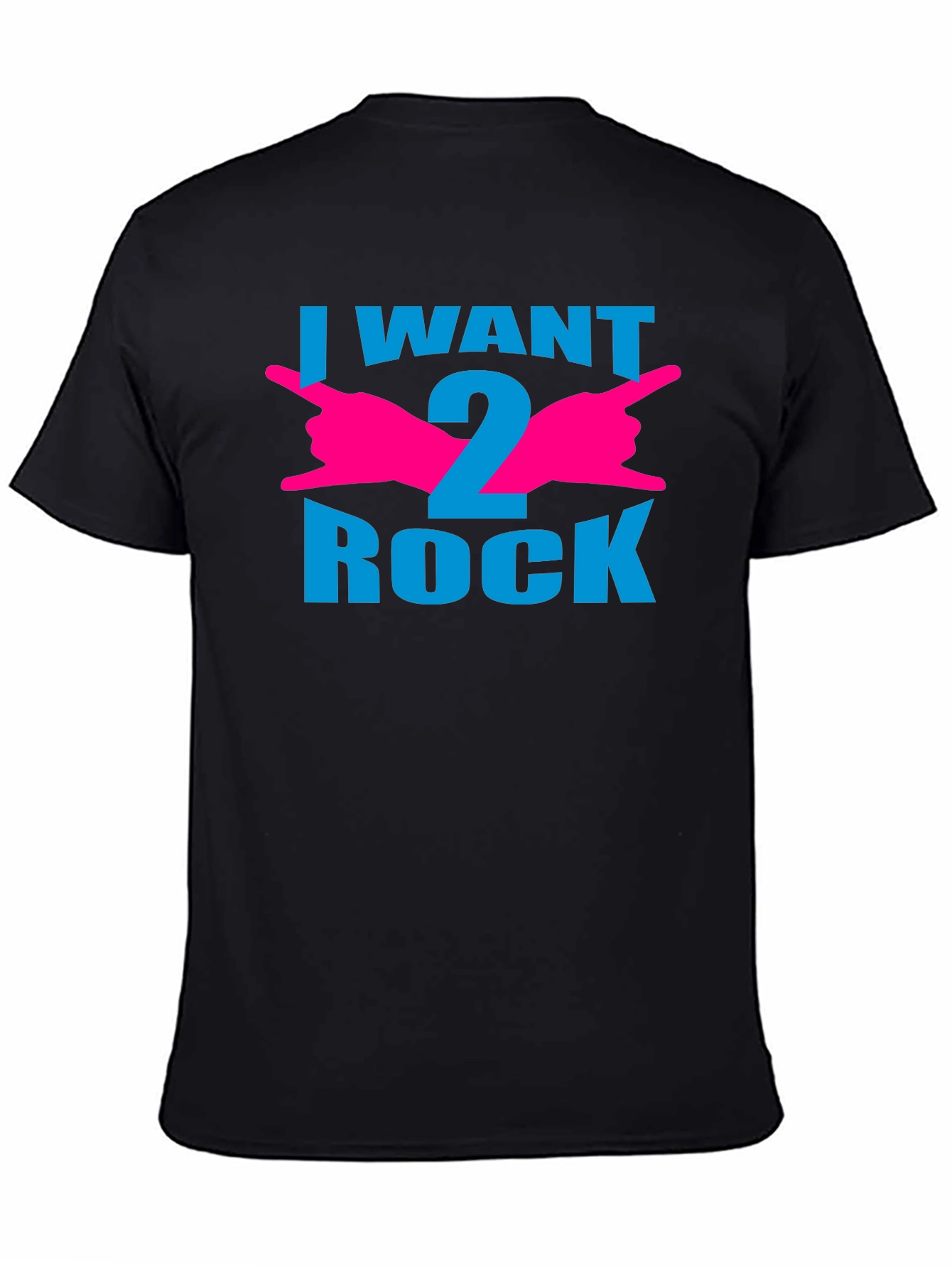 I Want 2 Rock Graphic T-Shirt