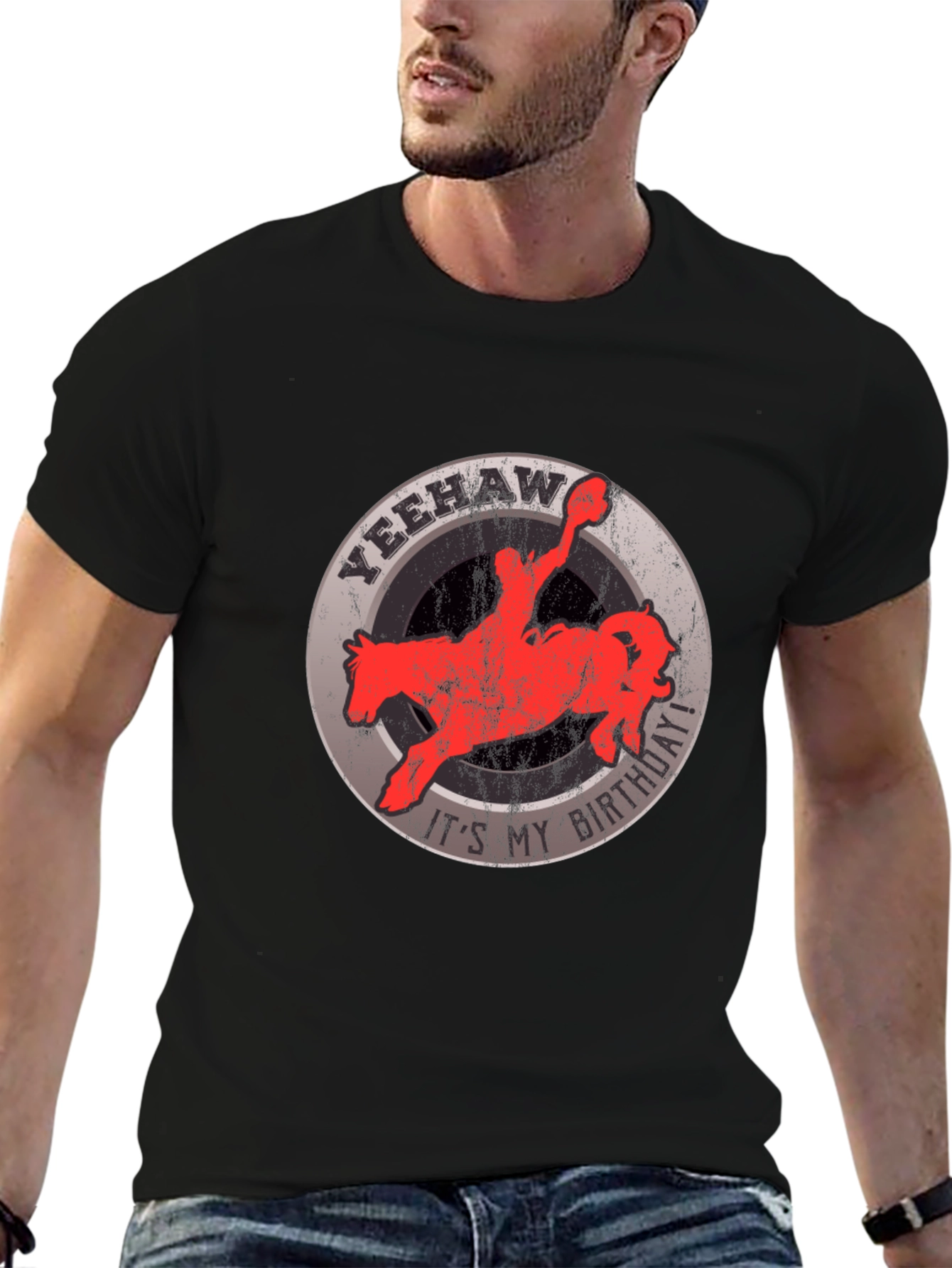 Yeehaw Birthday Rodeo T-Shirt