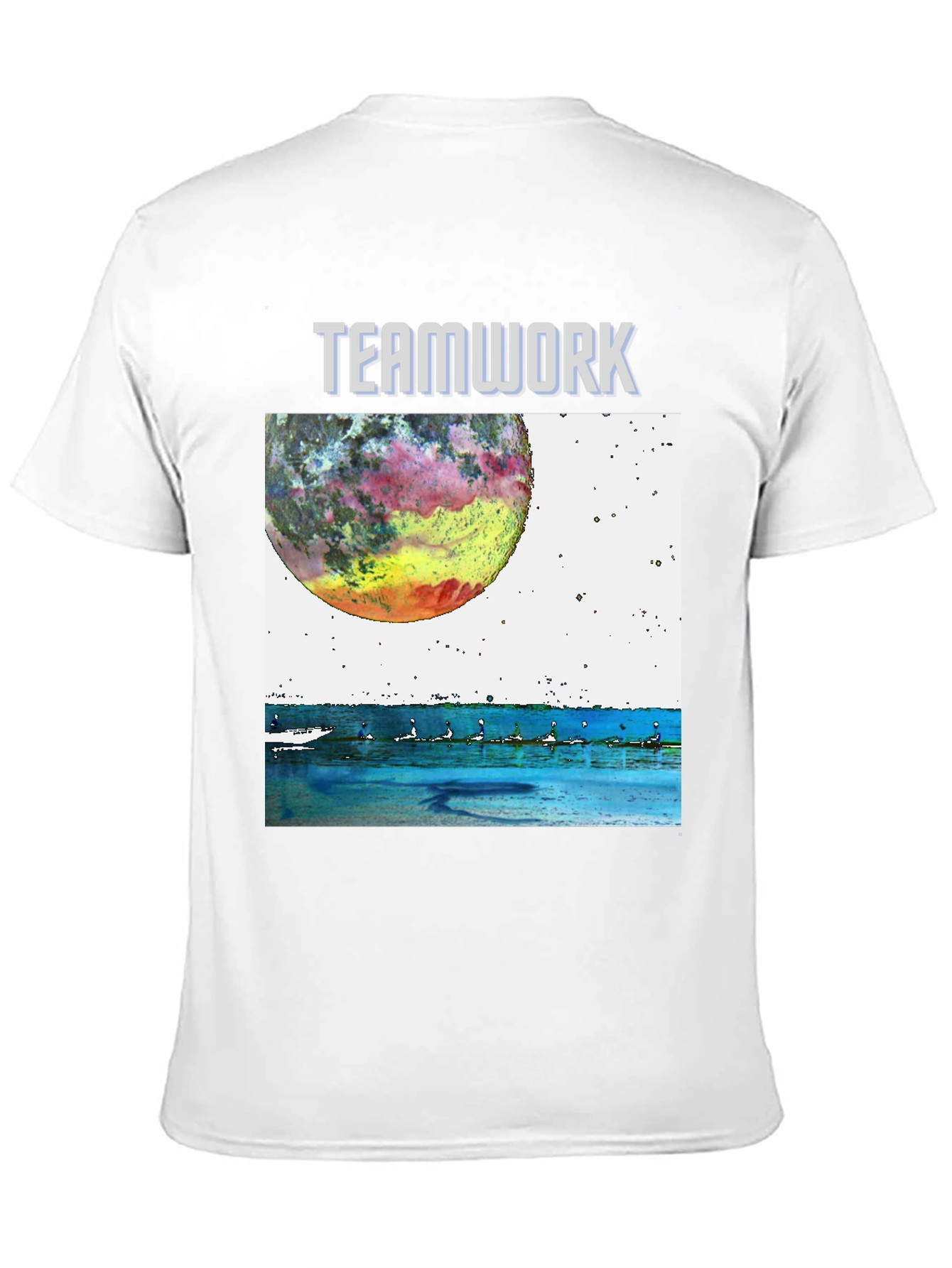Teamwork Rowing Crew Graphic Tee