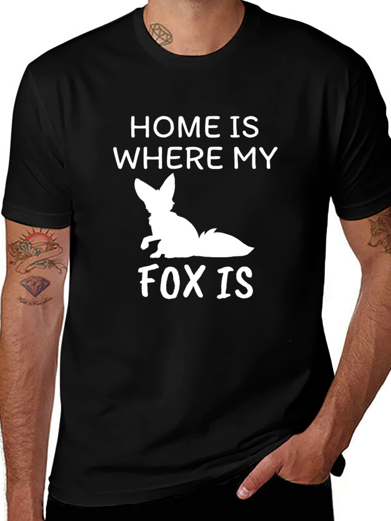 Home is Where My Fox Is T-Shirt