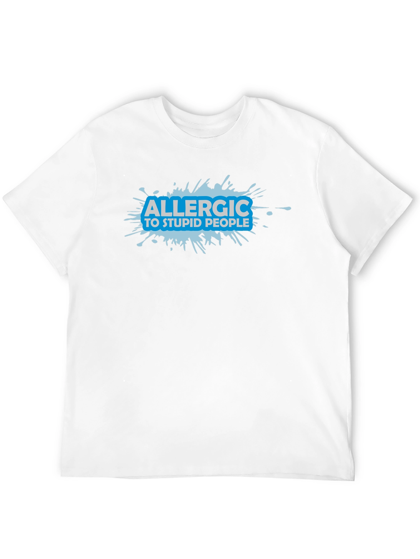 Allergic to Stupid People Graphic T-Shirt
