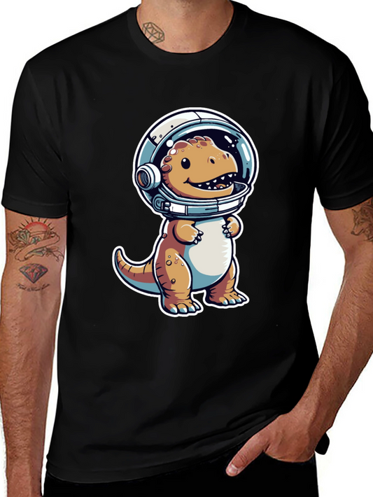 Dino Astronaut T-Shirt - Space Rex Adventure Tee