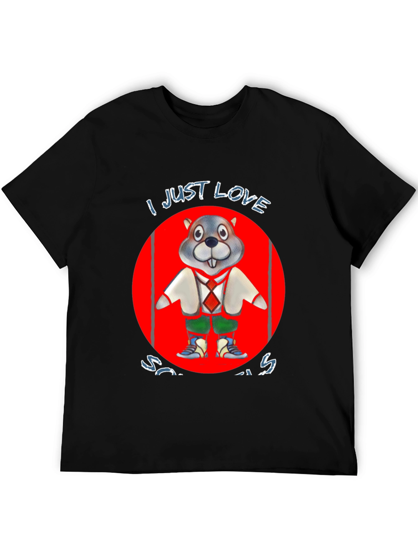 I Just Love Beavers Graphic T-Shirt