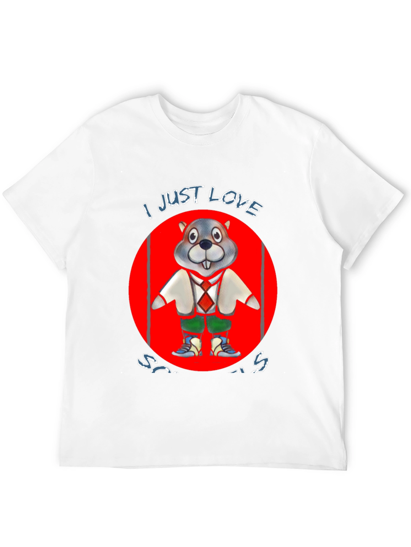 I Just Love Beavers Graphic T-Shirt