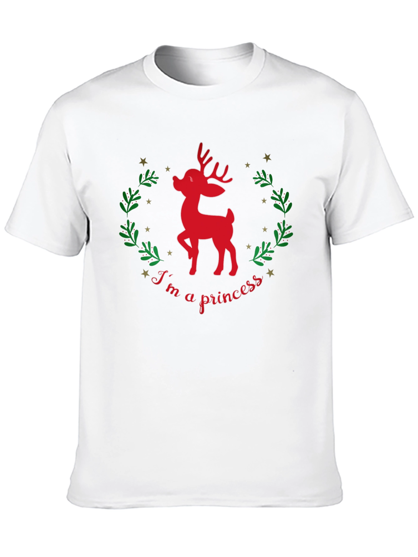 Im a Princess Deer Christmas T-Shirt