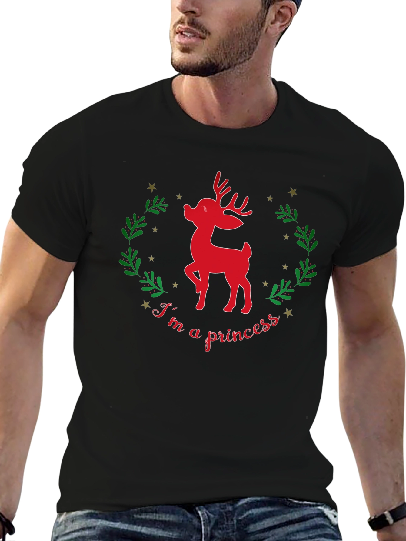 Im a Princess Deer Christmas T-Shirt