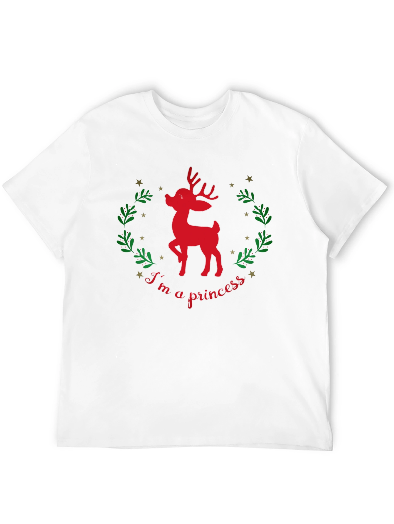 Im a Princess Deer Christmas T-Shirt