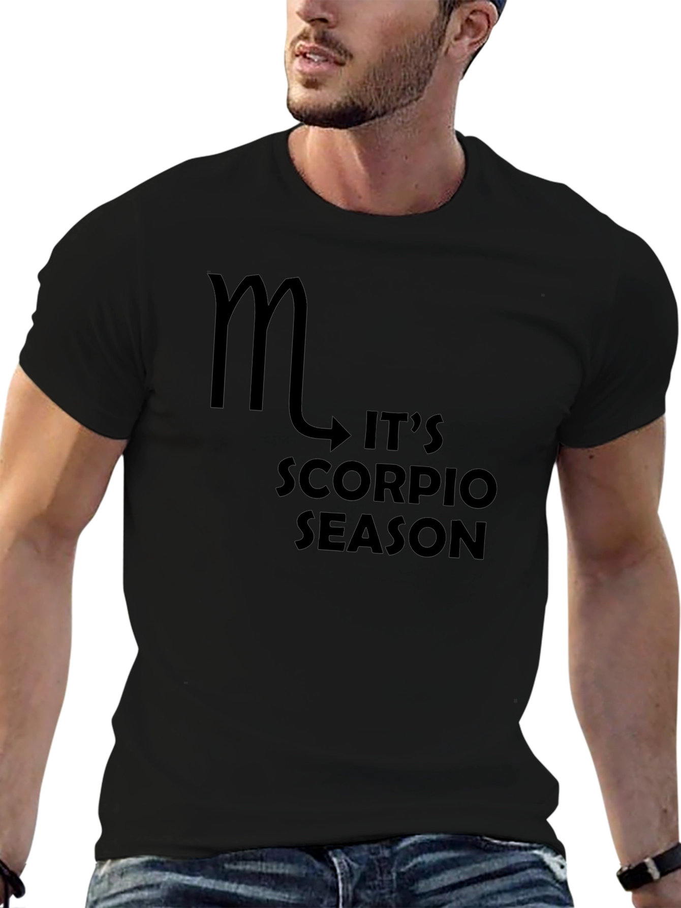 Scorpio Season Black T-Shirt