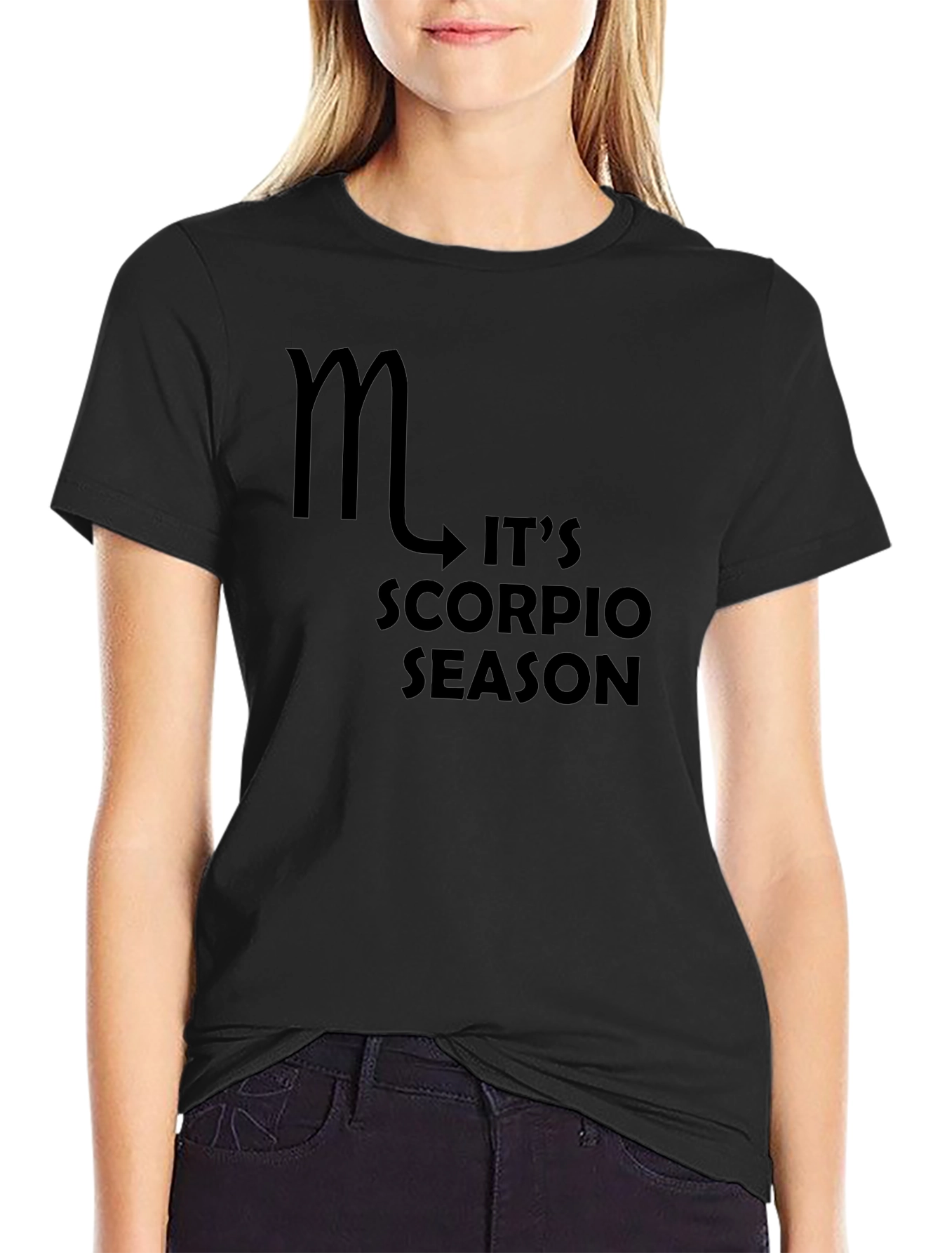 Scorpio Season Black T-Shirt