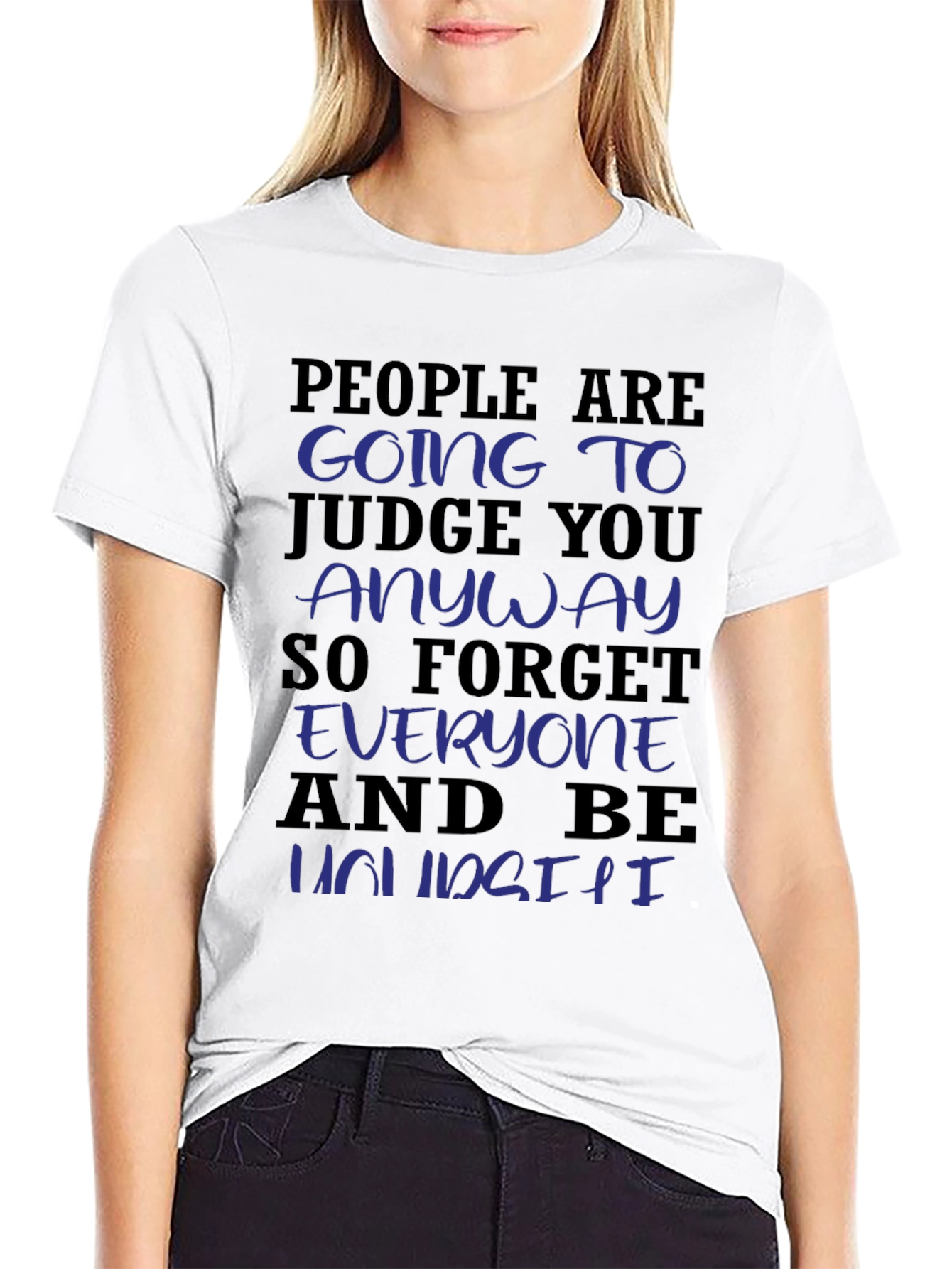 Be Yourself Graphic Tee - Unisex Motivational Shirt