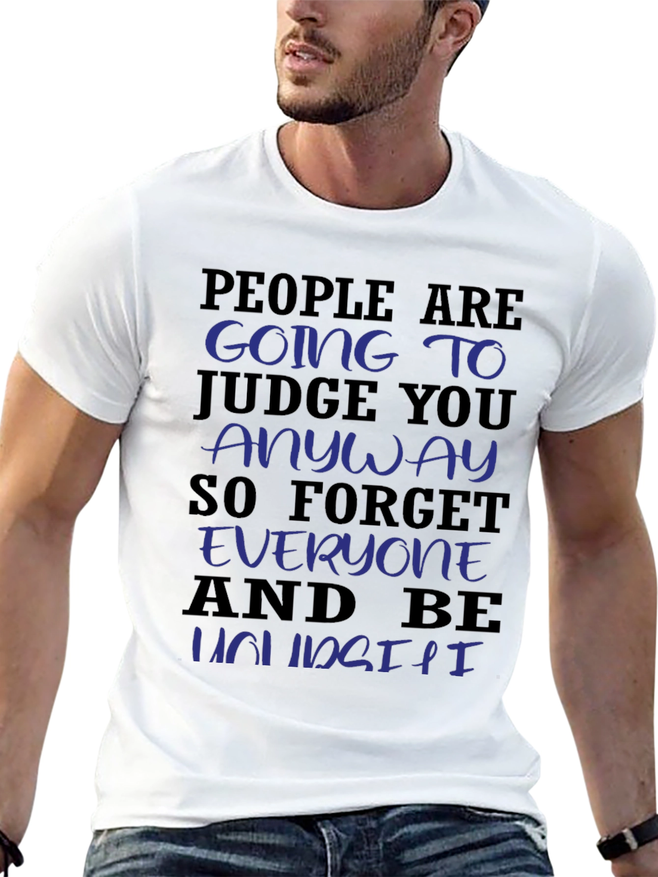 Be Yourself Graphic Tee - Unisex Motivational Shirt