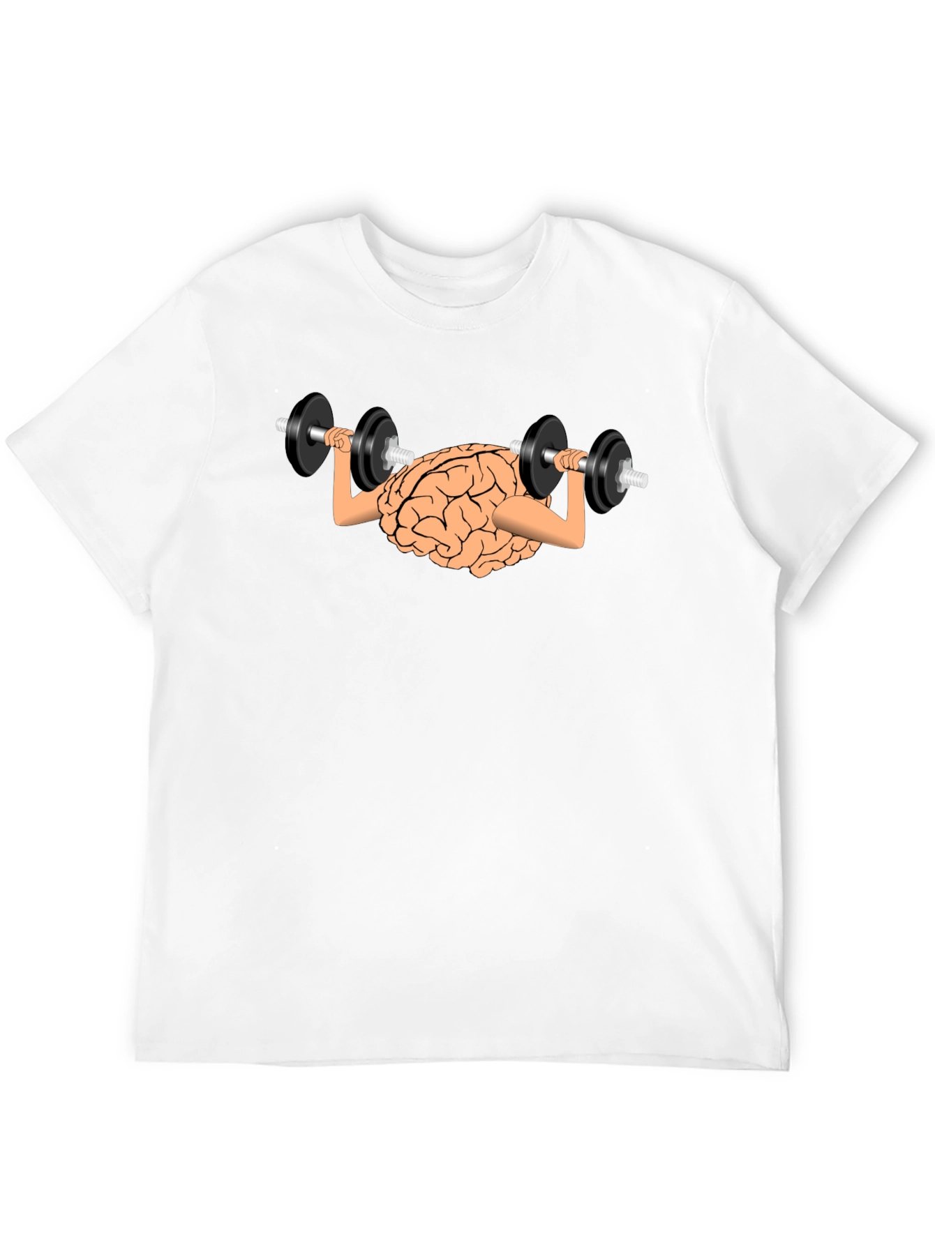 Brain Lifting Dumbbells Black T-Shirt