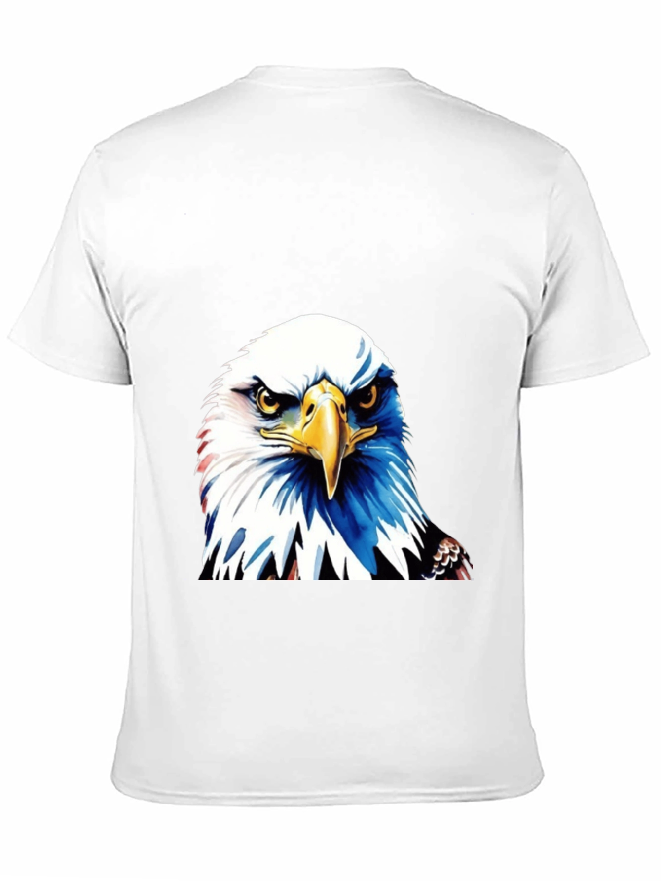 Bold Eagle Graphic Tee - Patriotic Style