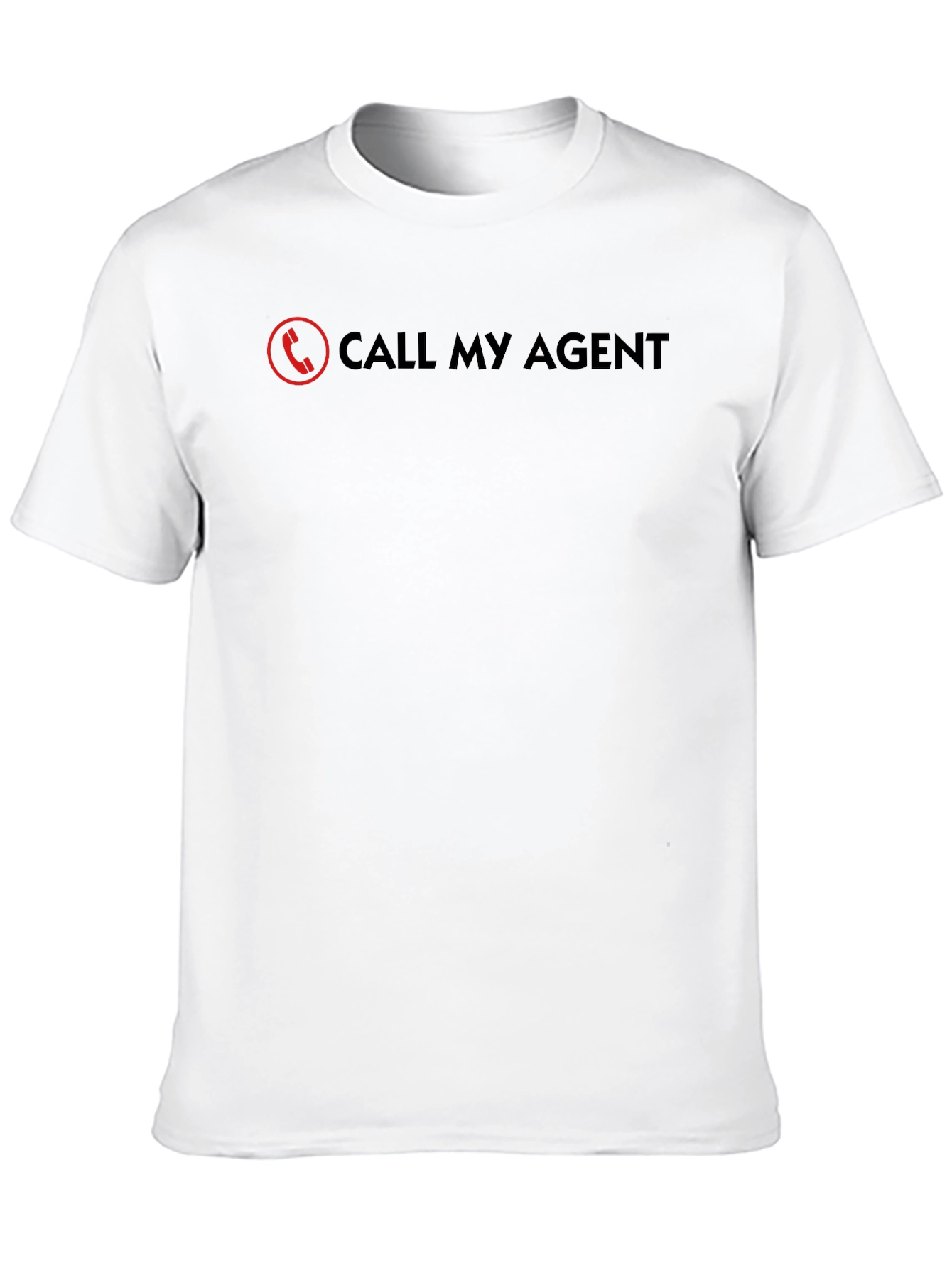 Call My Agent Graphic Tee - Black