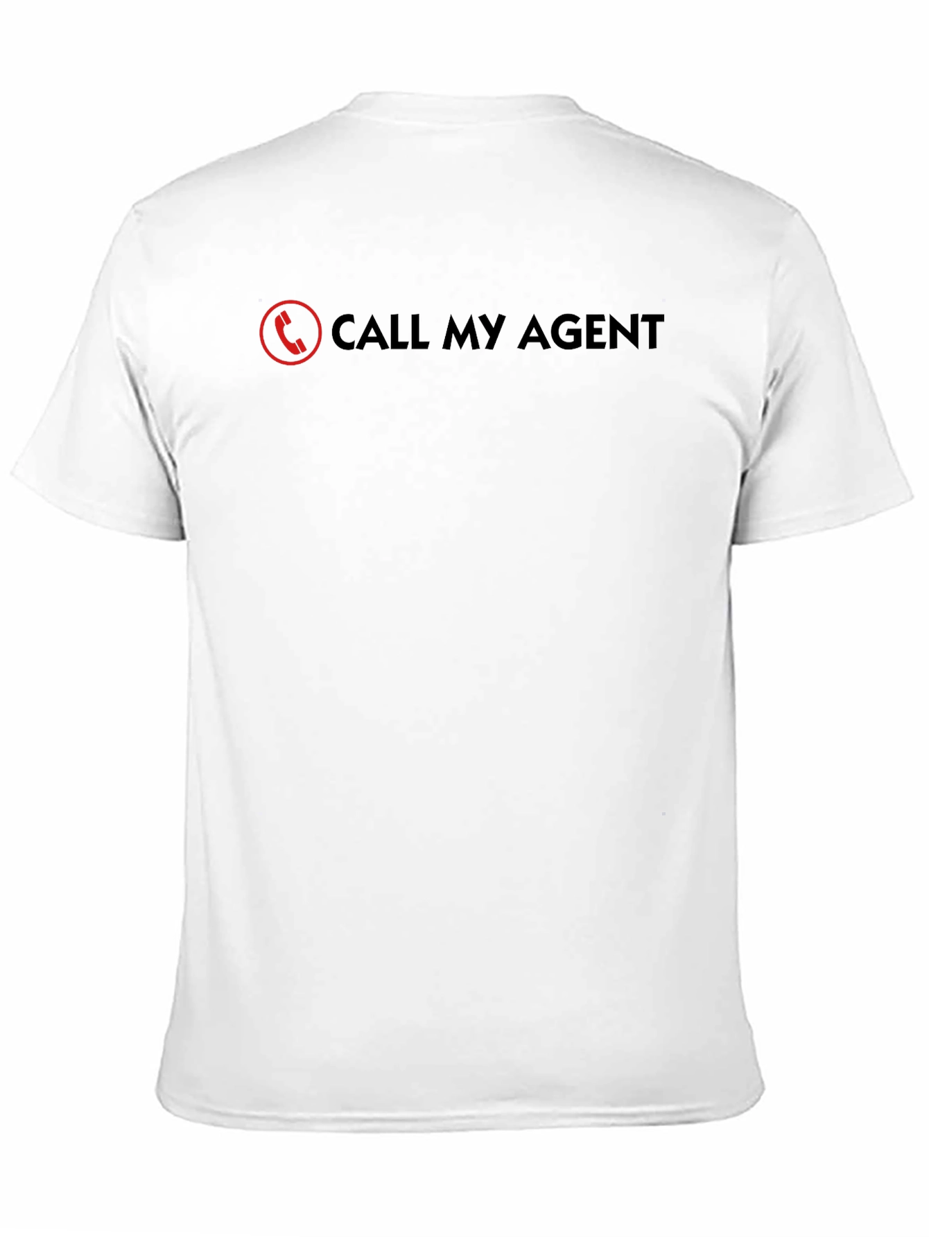 Call My Agent Graphic Tee - Black