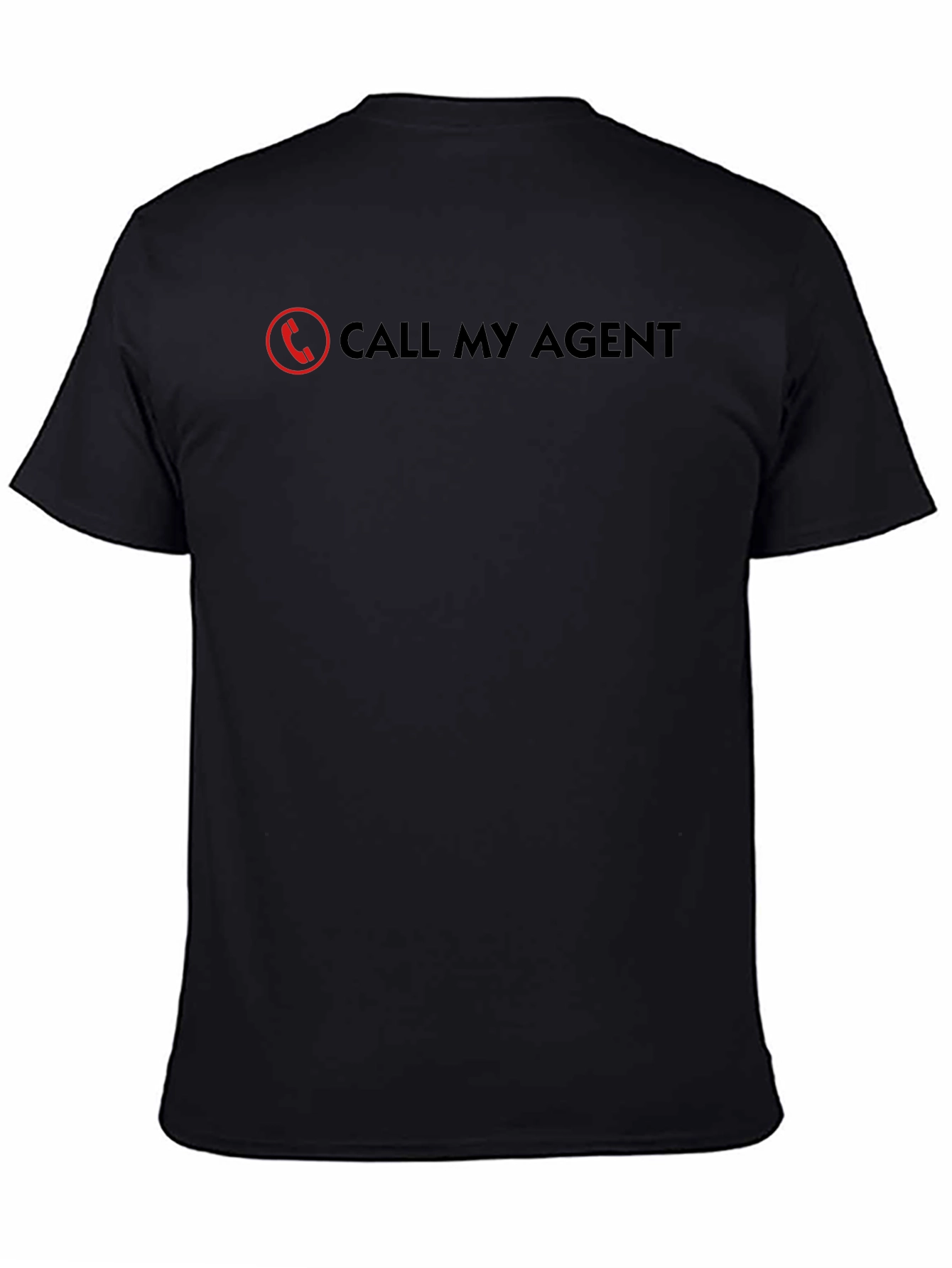 Call My Agent Graphic Tee - Black