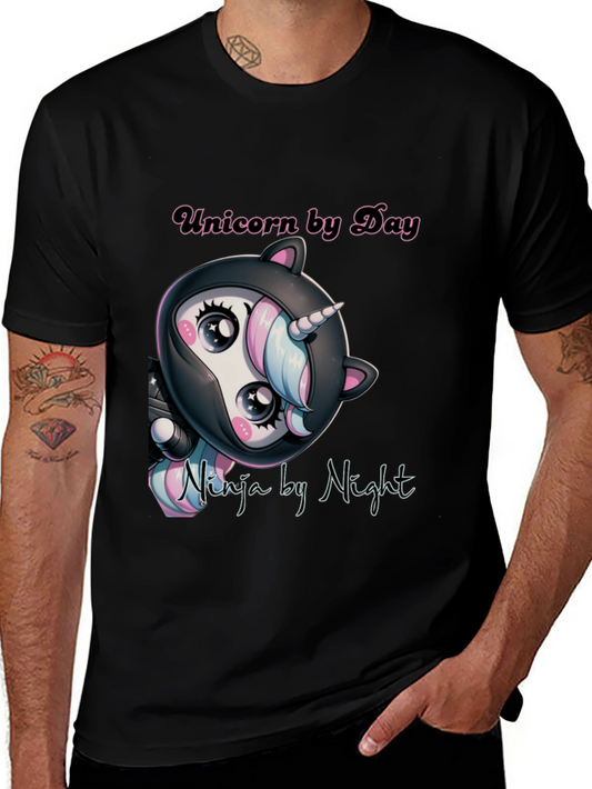 Unicorn Ninja T-Shirt: Day Dreamer Night Protector