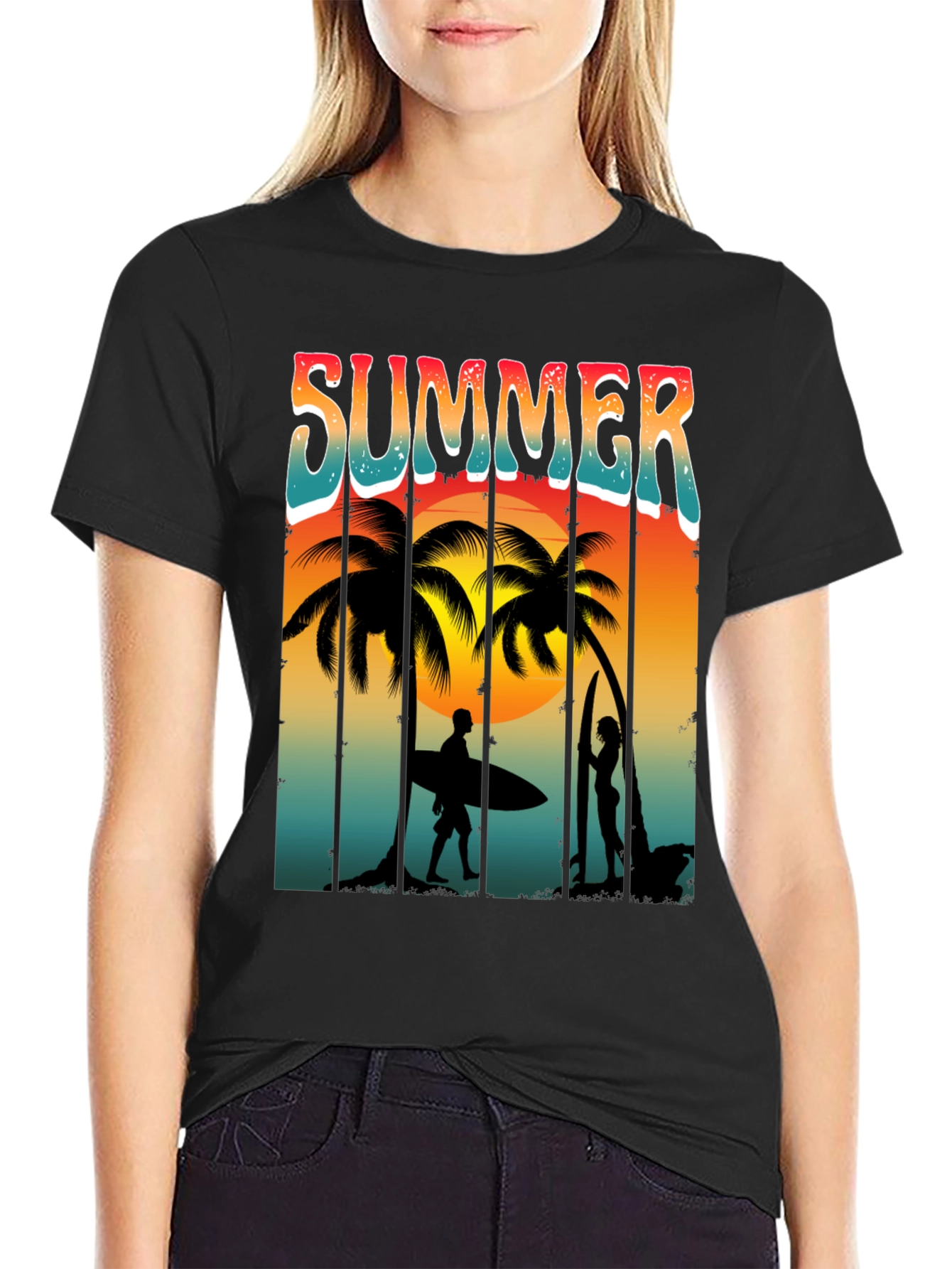 Summer Surfer Graphic Tee