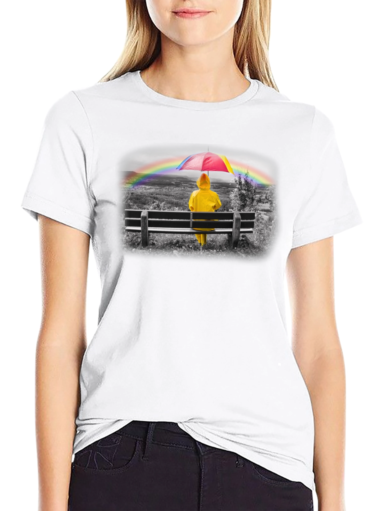Rainy Day Rainbow T-Shirt
