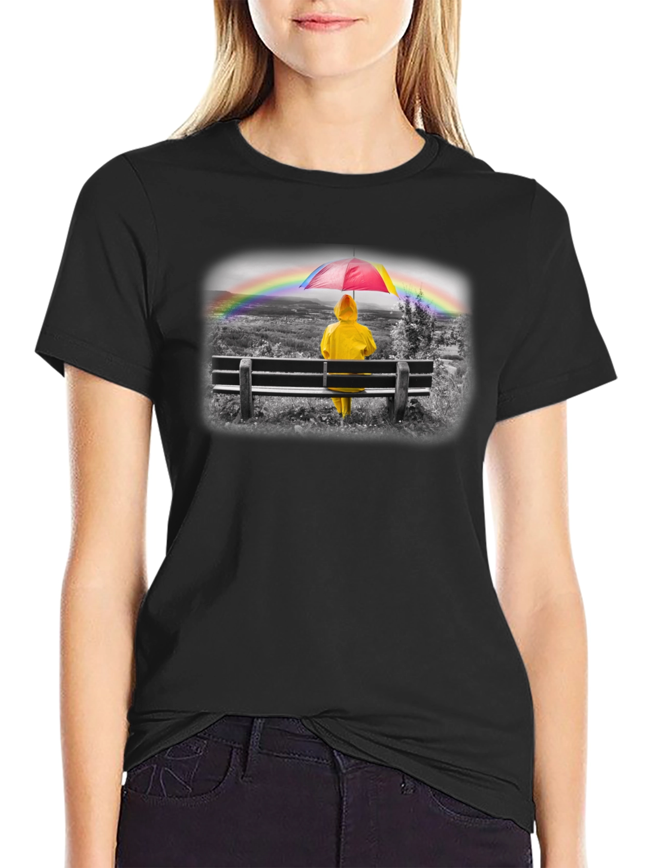 Rainy Day Rainbow T-Shirt