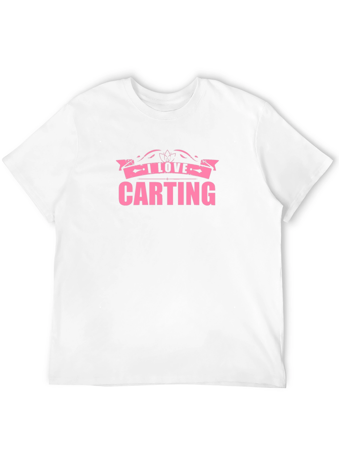 I Love Carting Black T-Shirt