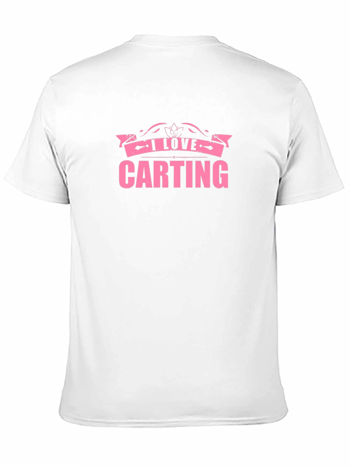 I Love Carting Black T-Shirt