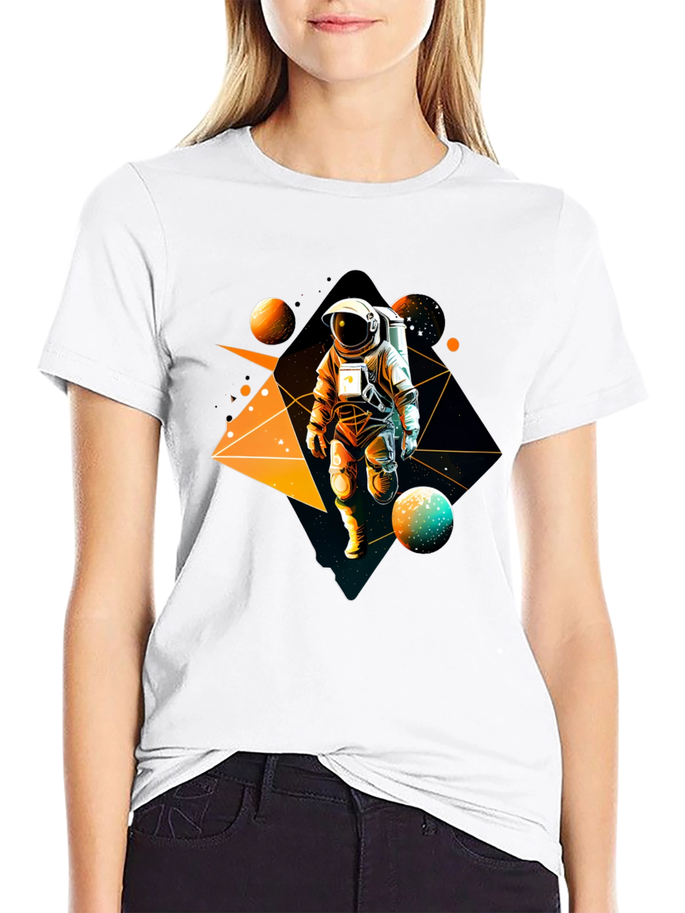 Astronaut Galaxy T-Shirt - Space Adventure Tee