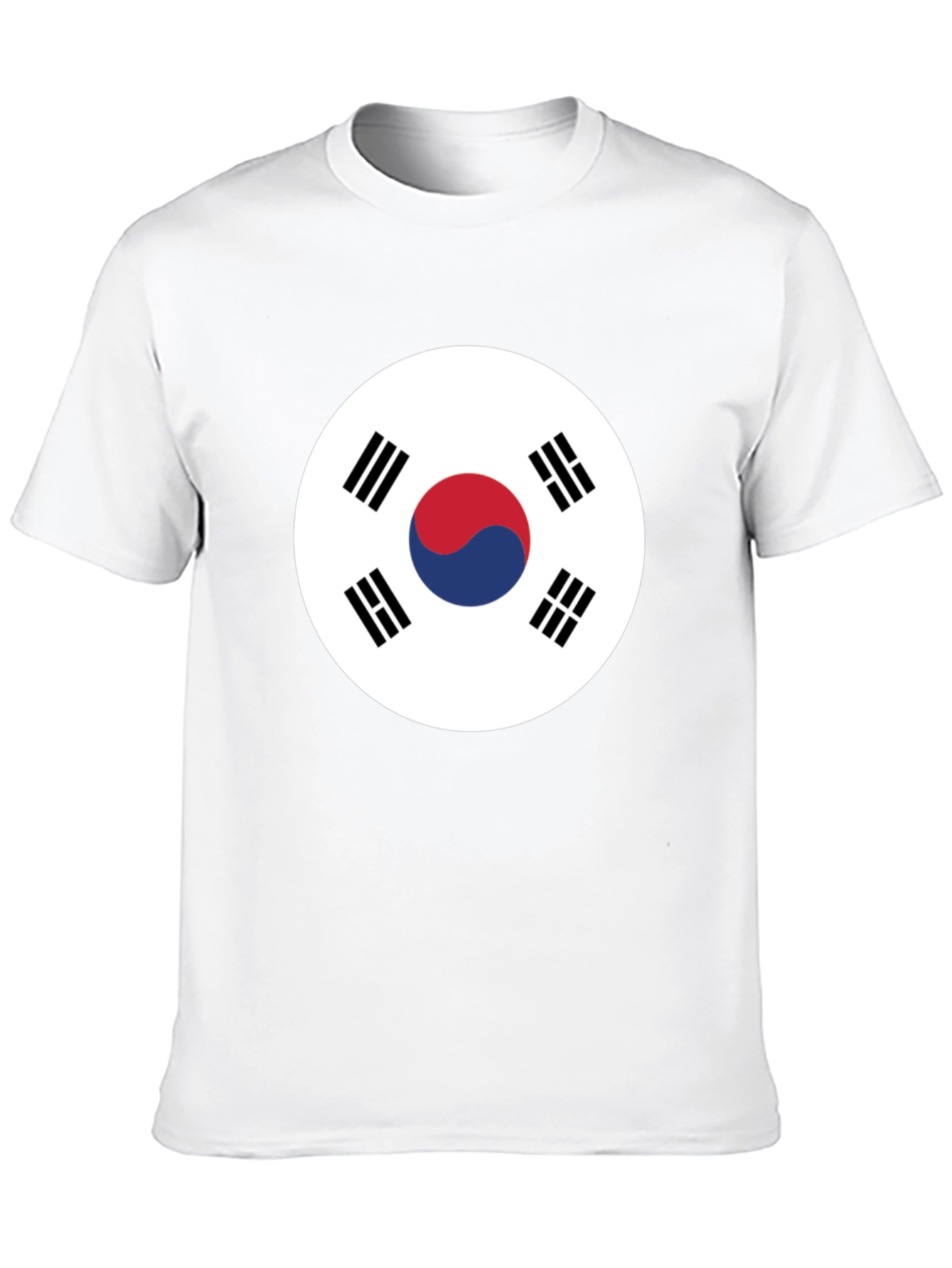 South Korea Flag Graphic T-Shirt