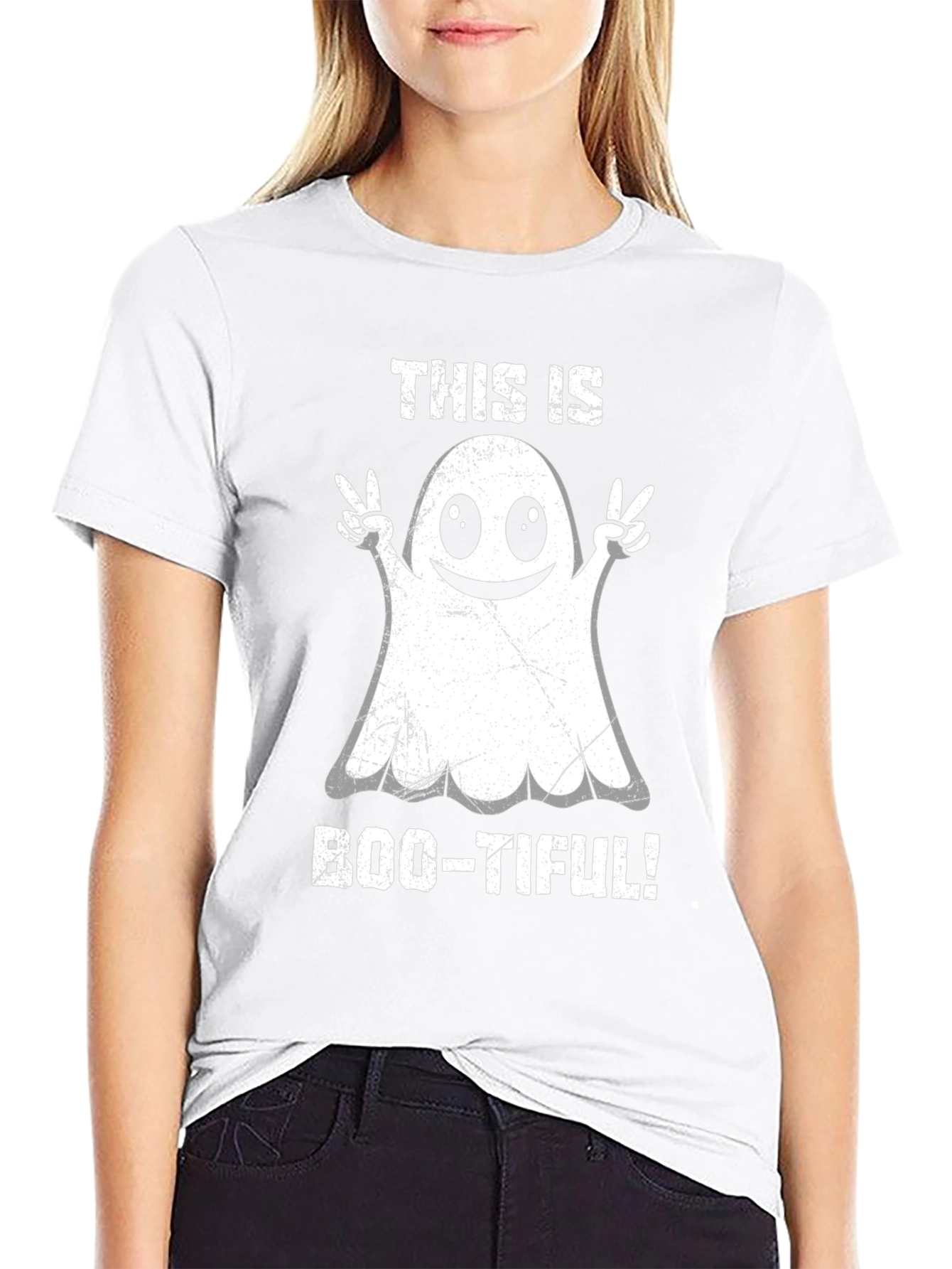 Boo-tiful Ghost T-Shirt - Halloween Edition