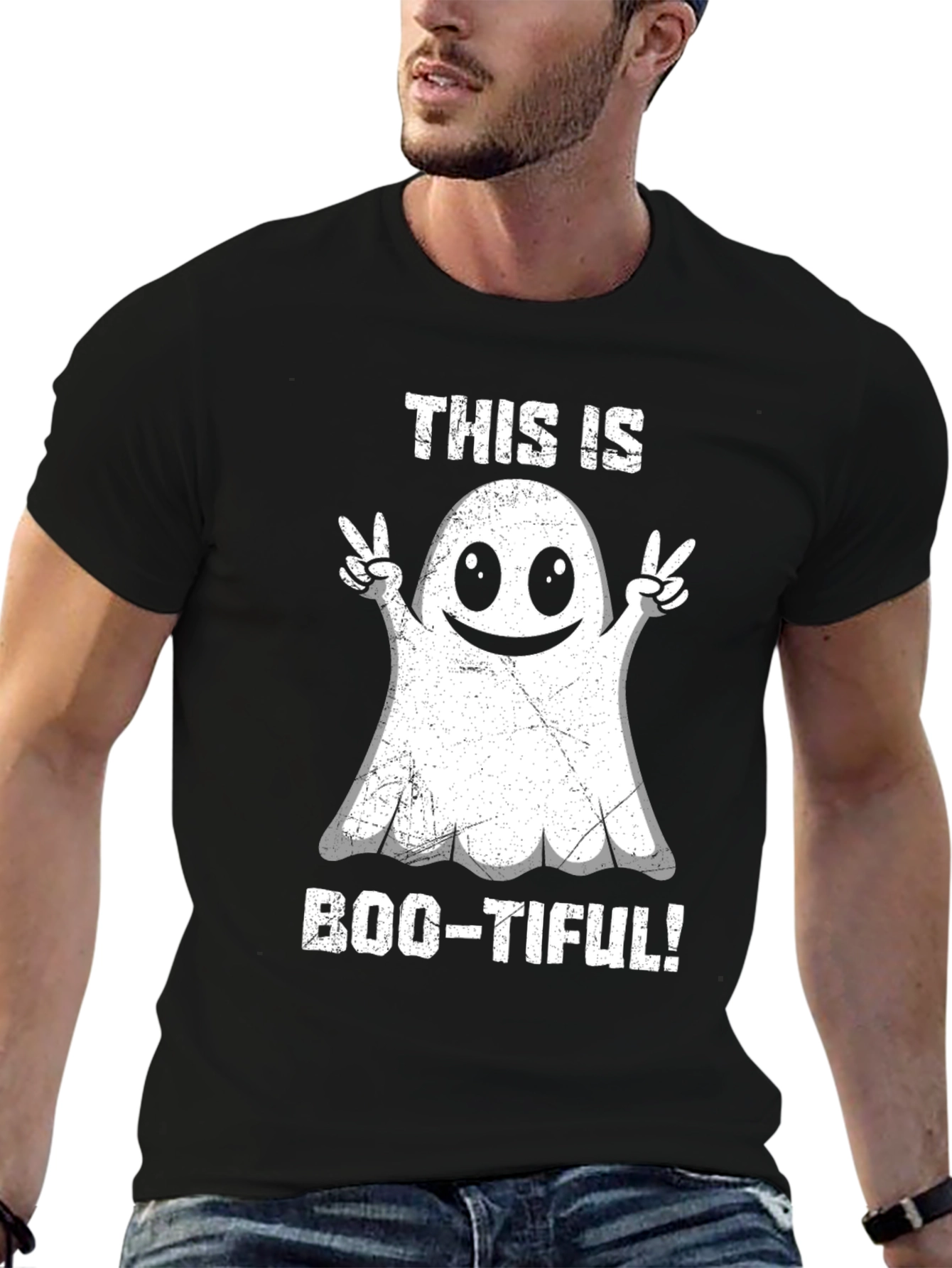Boo-tiful Ghost T-Shirt - Halloween Edition