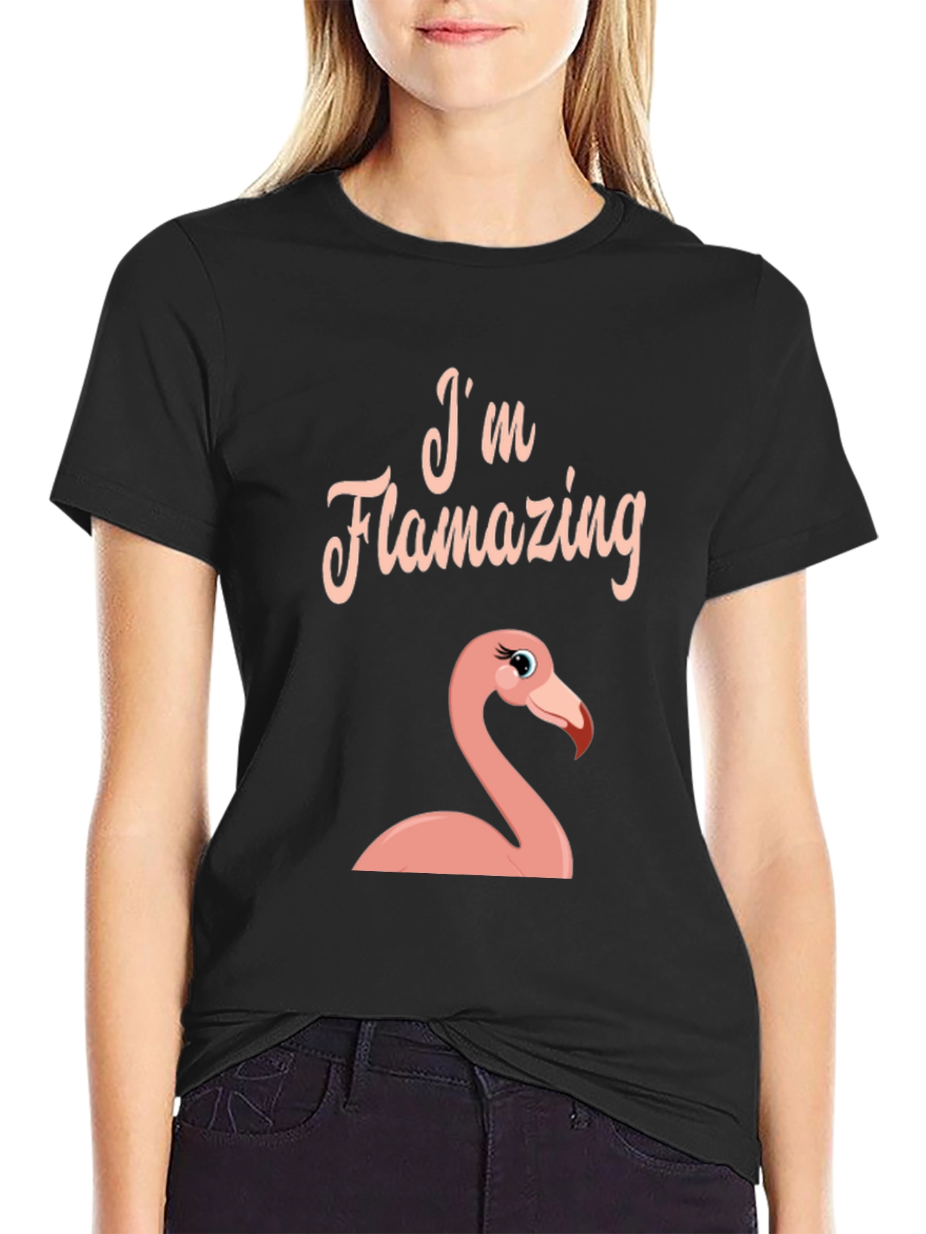 Flamazing T-Shirt - Flamingo Graphic Tee
