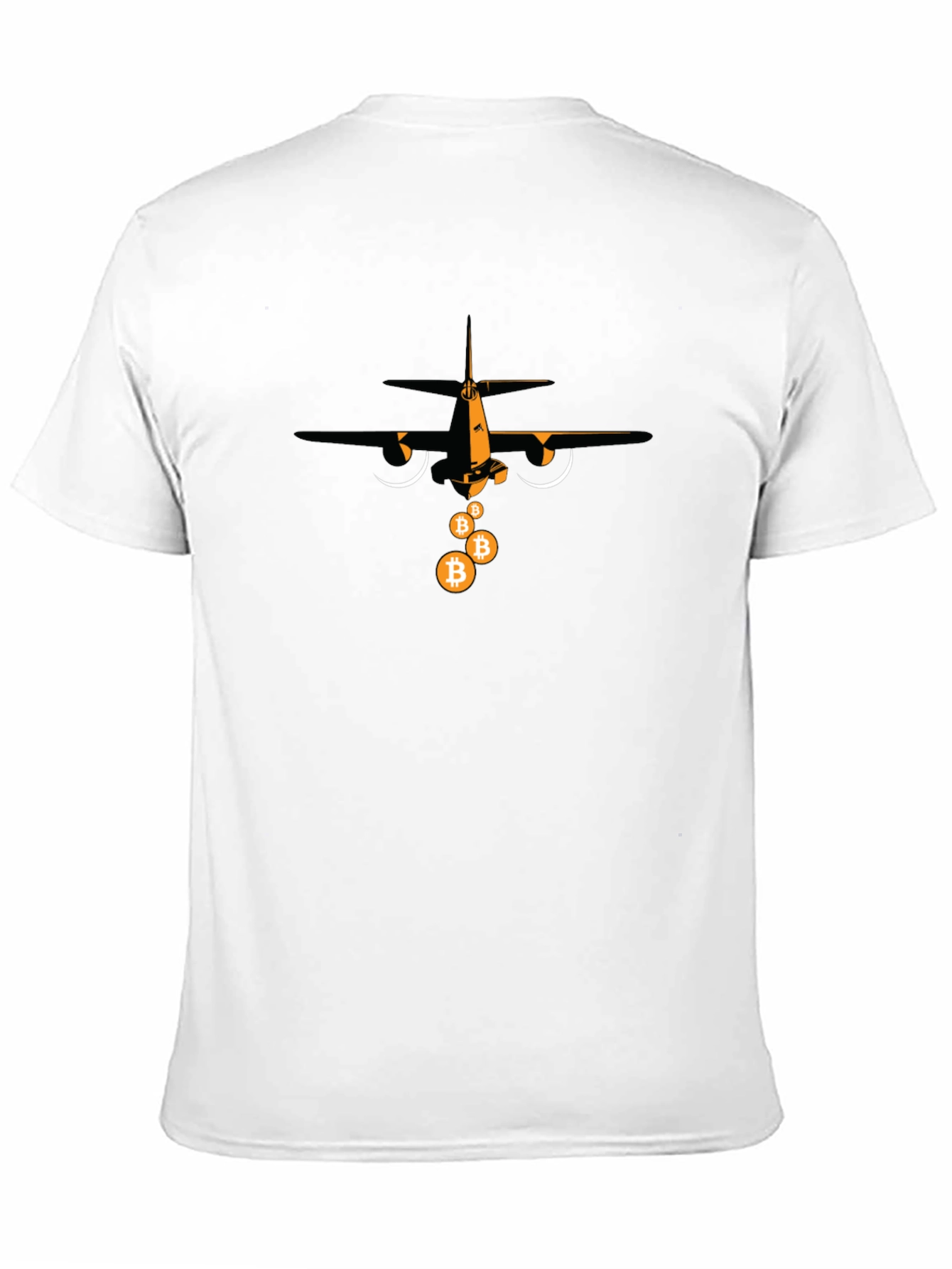 Bitcoin Bomber T-Shirt - Crypto Currency Tee